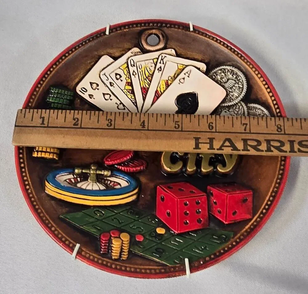 Vintage Atlantic City 3D Souvenir Plate (8